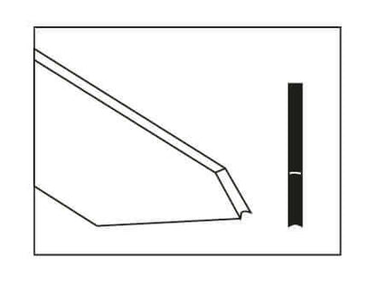 Robert Sorby Slim Fluted Parting Tool (832H) Robert Sorby