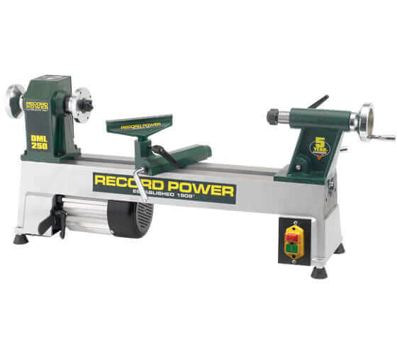 Record Power DML250 Woodturning Mini Lathe