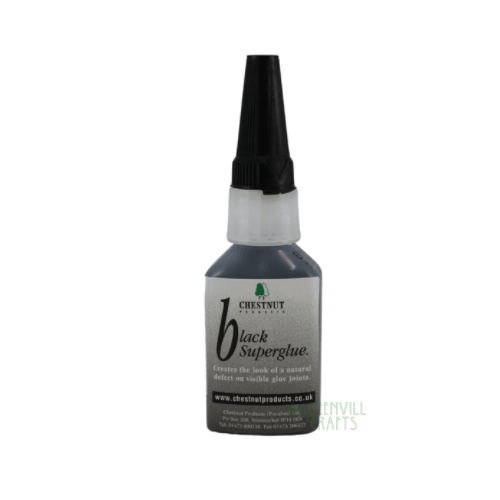 Black Superglue - 20g - Chestnut Products Chestnut